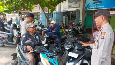 Mengamankan Pemilukada 2024, Polsek Kediri Gelar Patroli dan Edukasi Kamtibmas
