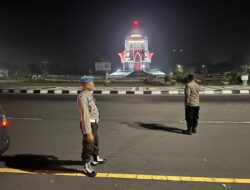 Polsek Kuripan Gencar Patroli Blue Light, Jaga Stabilitas di Objek Vital Lombok Barat