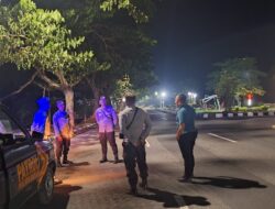 Patroli Malam Polsek Gerung: Menjaga Keamanan dan Ketertiban di Bypass Bil
