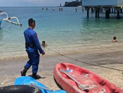 Patroli Rutin Satpolairud: Menjaga Keselamatan di Pantai Senggigi