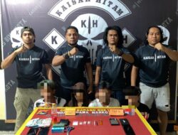 Kerja Tuntas, Tim Kaisar Hitam Polres Bima Kota Gulung Kelompok Pengedar Sabu-Sabu