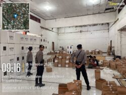 Polres Sumbawa Terus Tingkatkan Pengamanan Di Gudang KPU