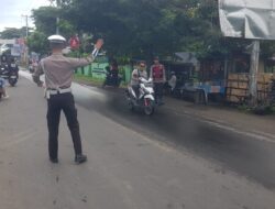 Polsek Tanjung Laksanakan Rawan Pagi, Ciptakan Lalu Lintas Lancar dan Tertib 