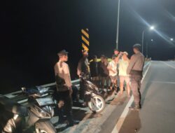 Upaya Pencegahan Begal, Balap Liar dan Sebagai Bentuk Cooling System, Polsek Gangga Masifkan Patroli Malam