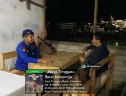 Cuaca Buruk, Sat Polair Himbauan Agar Tidak Melakukan Aktifitas Malam Hari kepada Pemilik Jasa Penyebrangan