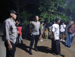 Patroli Malam Hari: Upaya Polsek Lembar Ciptakan Wilayah Aman dari Kejahatan