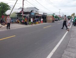 Strong Point, upaya Polri Ciptakan Kamseltibcar lantas di Wilayah Hukum Polsek Gangga