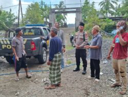 Polsek Bayan Berikan Bantuan Semen Untuk Pembangunan Masjid