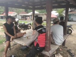 Komitmen Jaga Keamanan, Polsek Sekotong Aktif Patroli Dialogis di Dusun Tawun