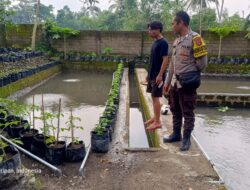 Ketahanan Pangan Jadi Fokus Polsek Kuripan dalam Kegiatan Sambang Desa