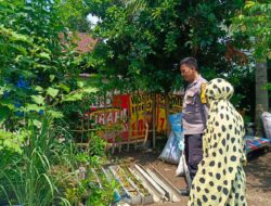 Ketahanan Pangan: Bhabinkamtibmas Desa Perampuan Bantu Warga Maksimalkan Pekarangan