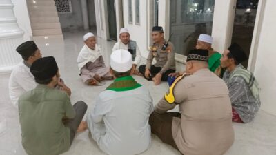 Kapolsek Lembar Bersama Tokoh Masyarakat, Jaga Kondusifitas Ramadan