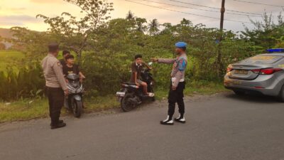 Polisi Kediri Gaspol Patroli Ramadan! Ngabuburit Aman, Balap Liar Tamat