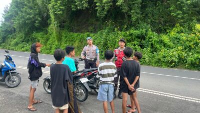 Ramadhan Kondusif! Polsek Sekotong Antisipasi Balap Liar