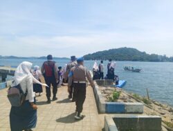 Upaya Polsek Sekotong Ciptakan Keamanan Lewat Patroli Rutin di Kawasan Wisata