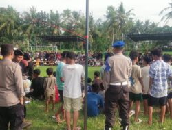 Tradisi Peresean di Lombok Barat Berjalan Lancar Berkat Pengamanan Polsek Kuripan