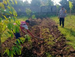 Polsek Labuapi Dukung Program Ketahanan Pangan Melalui Bhabinkamtibmas