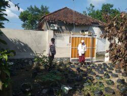 Bhabinkamtibmas Kuripan Edukasi Warga Terkait Kemandirian Pangan