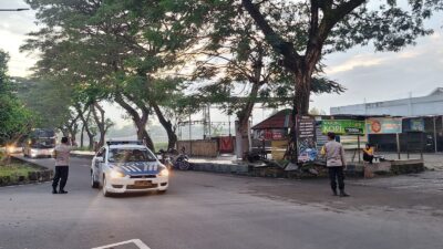 Kapolsek Gerung Pastikan Keamanan JCH Kloter 11 Lombok Barat