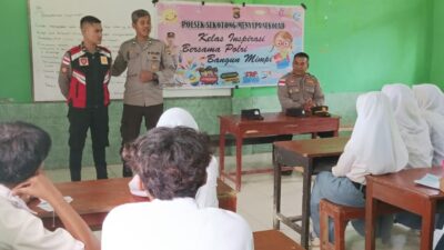 Polsek Sekotong Menyapa Sekolah: Cegah Narkoba dan Pernikahan Dini di MTs