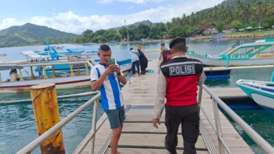 Polsek Sekotong Tingkatkan Patroli Demi Wisata Aman di NTB