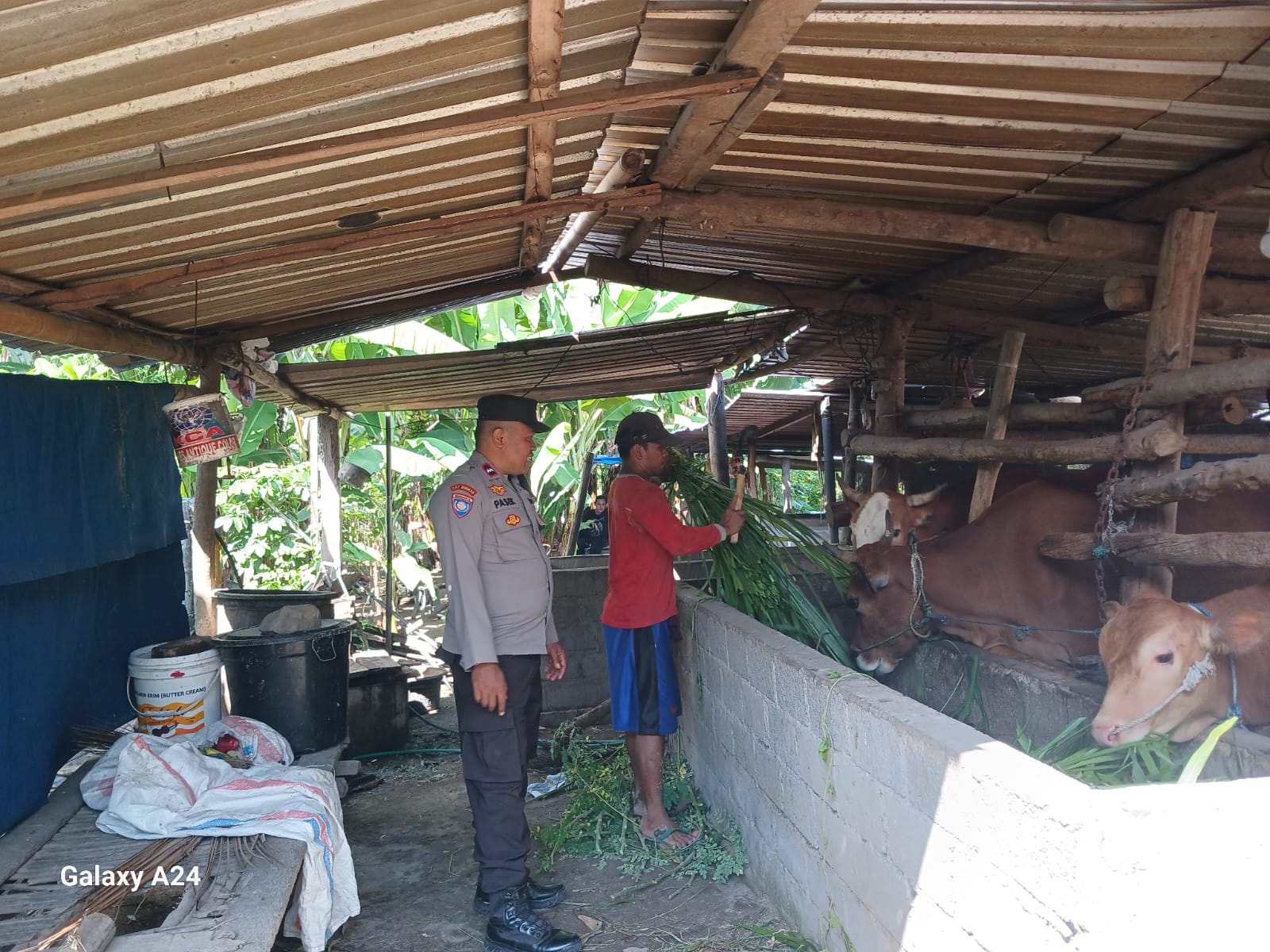 Polri Dukung Swasembada Pangan di Lombok Barat