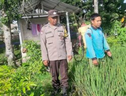 Polri Perkuat Swasembada Pangan di Desa Montong Are