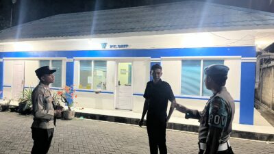 Patroli Polsek Kawasan Pelabuhan Lembar Jaga Stabilitas Keamanan Pelabuhan Lembar