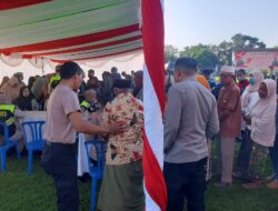 Labuapi Antusias Sambut Bansos dan Pemeriksaan Gratis Jelang Hari Bhayangkara