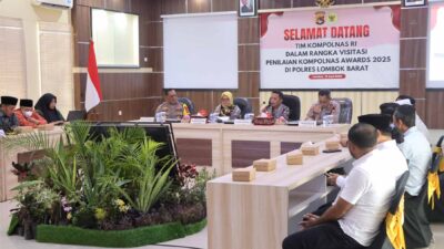Polres Lombok Barat Dinilai Kompolnas untuk Penghargaan Nasional