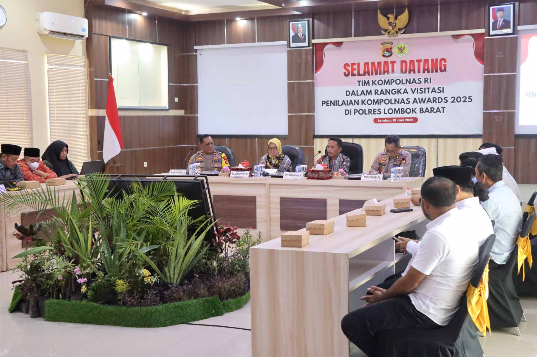 Polres Lombok Barat Dinilai Kompolnas untuk Penghargaan Nasional