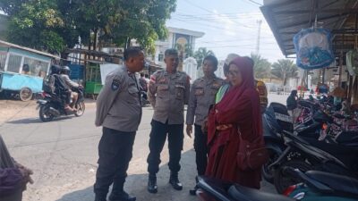 Polres Lombok Barat Intensifkan Patroli Kamtibmas di Simpang Empat Rumak