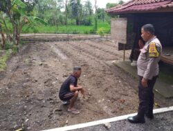 Ketahanan Pangan Jadi Prioritas, Polsek Kuripan Aktif di Tengah Warga