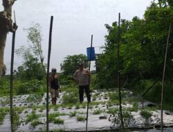 Bersama Petani Desa Jagaraga, Bhabinkamtibmas Bangun Kemandirian Pangan Keluarga