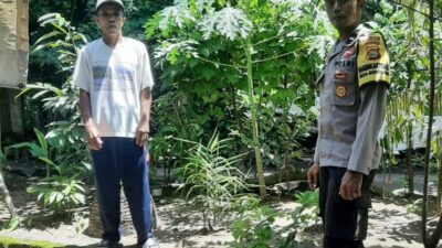 Polri Dukung Pekarangan Bergizi di Desa Bengkaung, Lombok Barat