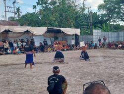 Paguyuban Peresean NTB Unjuk Gigi di Dusun Jerneng, Lombok Barat