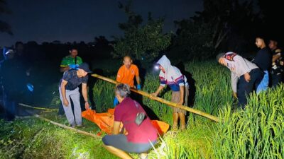 Lansia Hilang Ditemukan Meninggal di Sawah, Polisi Pastikan Bukan Korban Kekerasan
