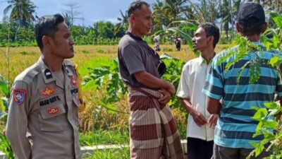 Sinergi Petani dan Polisi di Lombok Barat, Ketahanan Pangan Jadi Prioritas