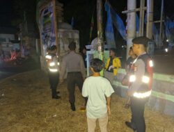 Sat Samapta Polres Lombok Utara Lakukan Patroli dan Sambangi Remaja Nongkrong