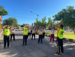 Polres Lombok Utara Gelar Tes Kesamaptaan Jasmani Semester II Tahun 2025