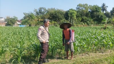 Bhabinkamtibmas Desa Sandik Ajak Warga Dusun Tato Barat Wujudkan Swasembada Pangan