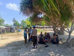 Polsek Sekotong Intensifkan Pengamanan Objek Wisata Pantai Elak-Elak