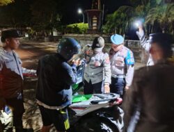 Cegah Potensi Gangguan, Polsek Gangga Gelar Patroli dan Pemeriksaan Kendaraan