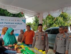 Polres Lombok Utara Gelar GPM Bersama Bulog Stabilkan Harga Beras