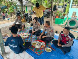 Kapolsek Pemenang Bersama Anggota Laksanakan Sambang Duka di Desa Pemenang Barat