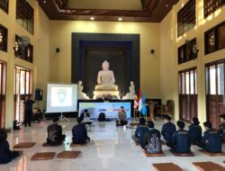 Kasat Binmas Polres Lombok Utara Hadiri dan Jadi Narasumber LDK II HIKMAHBUDHI