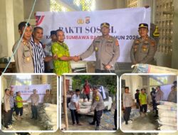 Bakti sosial Kapolres Sumbawa Barat, Dukung Pembangunan Tempat Ibadah Masyarakat