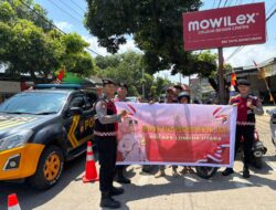 Sat Samapta Polres Lombok Utara Gelar Patroli Dialogis, Ajak Masyarakat Waspada Hoaks dan Paham Radikal