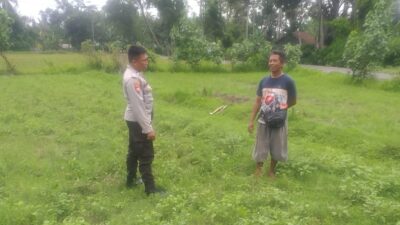 Warga Dusun Adeng Sambut Baik Program Ketahanan Pangan dari Bhabinkamtibmas