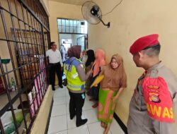 Tingkatkan Kewaspadaan, Polres Bima Kota Gelar Pemeriksaan dan Penggeledahan di Rutan Polres